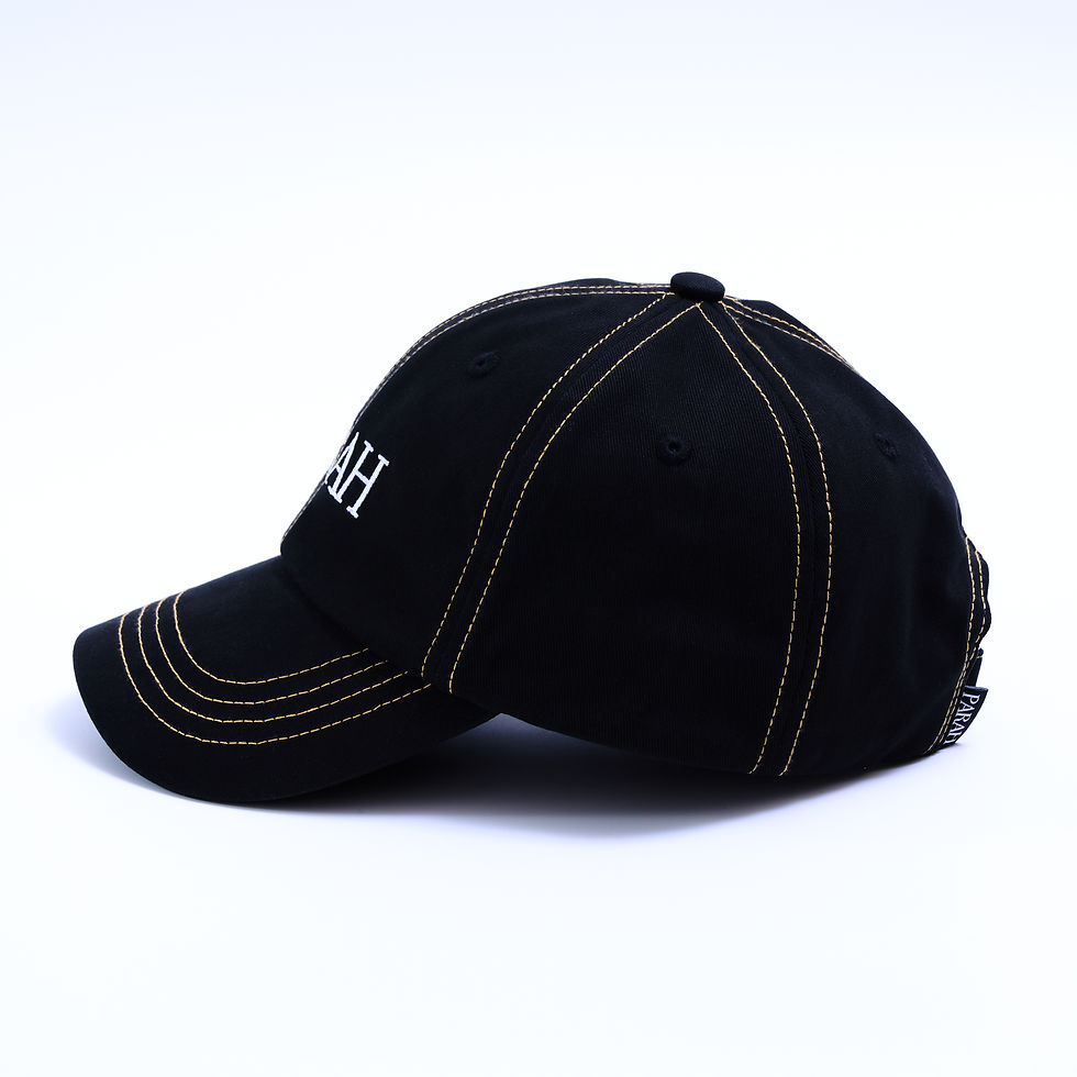 サムネイル： PARAH OG LOGO HAT BLACK