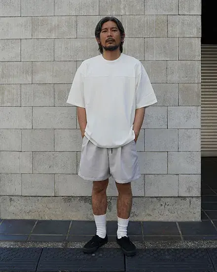 FAKIE STANCE ホワイト　スラックスMサイズ FAKIE STANCE D-50 NYLON STRETCH PANTS WHITE | GRAVITY FUKUOKA
