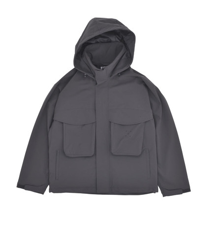 POP TRADING shell jacket charcoal | GRAVITY FUKUOKA