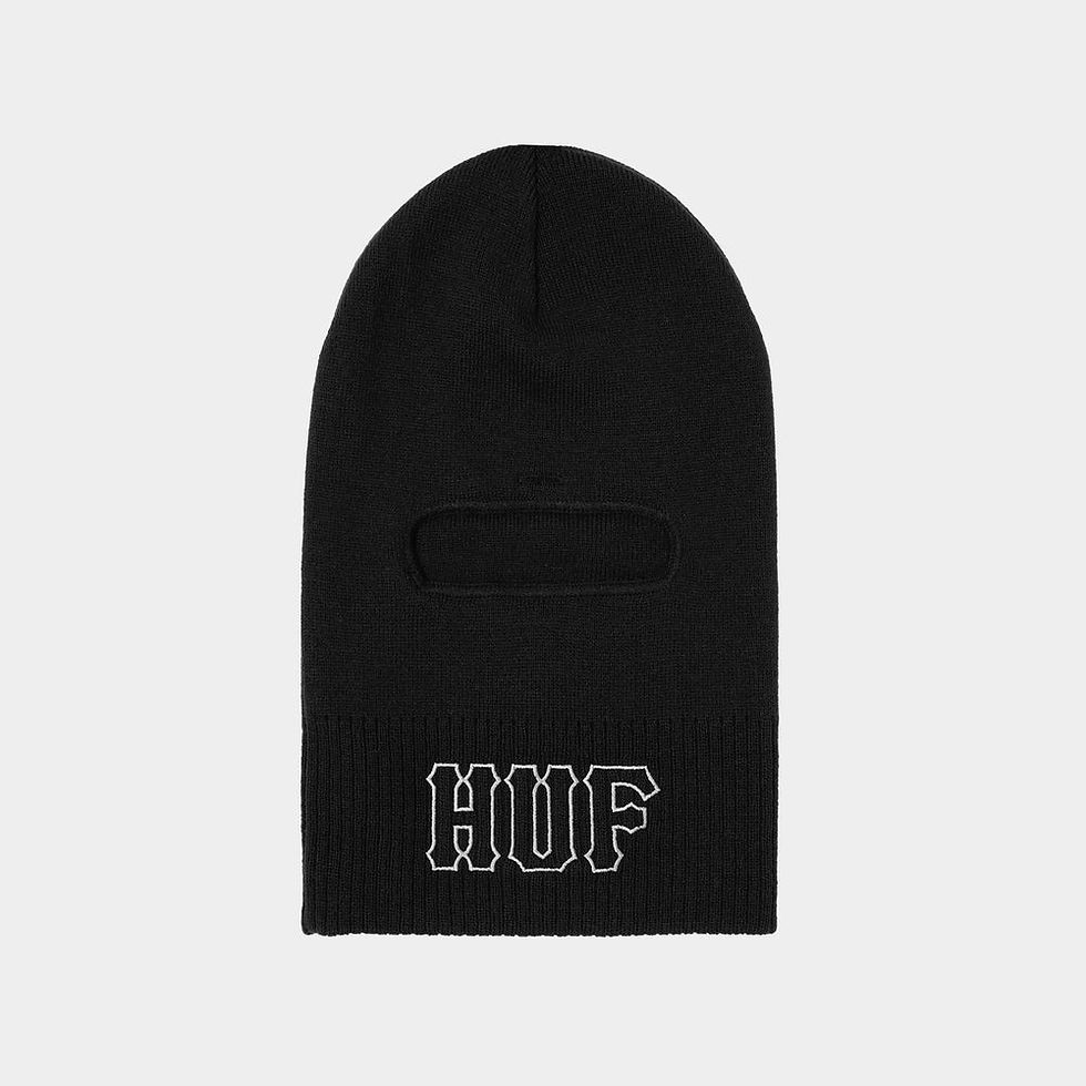 HUF VOGAL BALACLAVA BLACK