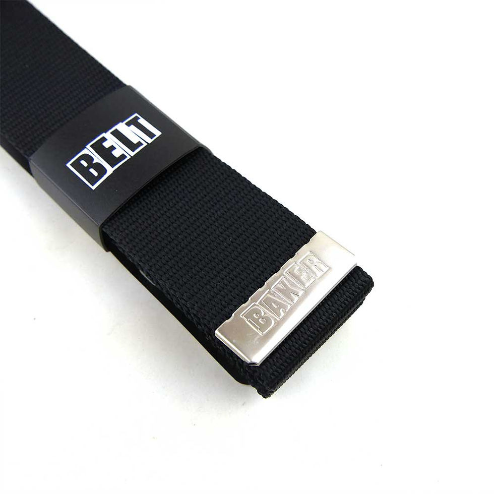 サムネイル： BAKER BRAND LOGO BLACK BELT
