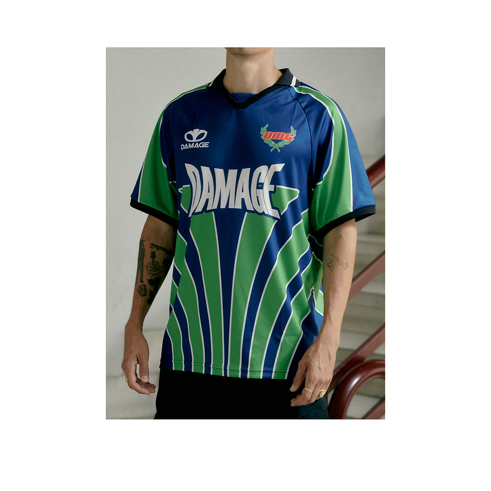 サムネイル： DAMAGE DSV Jersey Lime
