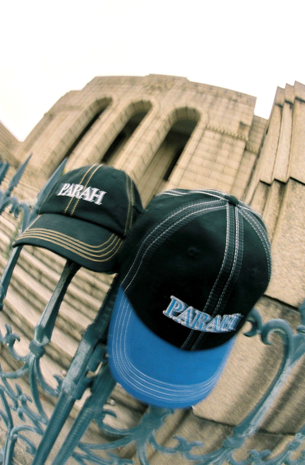 サムネイル： PARAH OG LOGO HAT BLACK