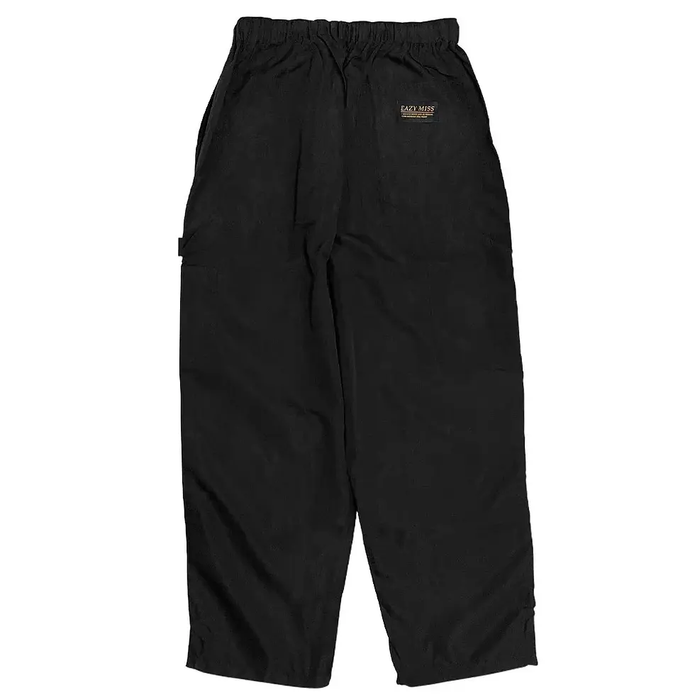 サムネイル： EAZY M!SS NYLON PAINTERPANTS BLACK