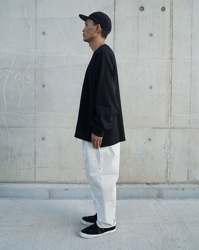 FAKIE STANCE HEAVY TEE BLACK | GRAVITY FUKUOKA