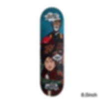 KING SKATEBOARDS Zach "Fan Love" Deck 8.0