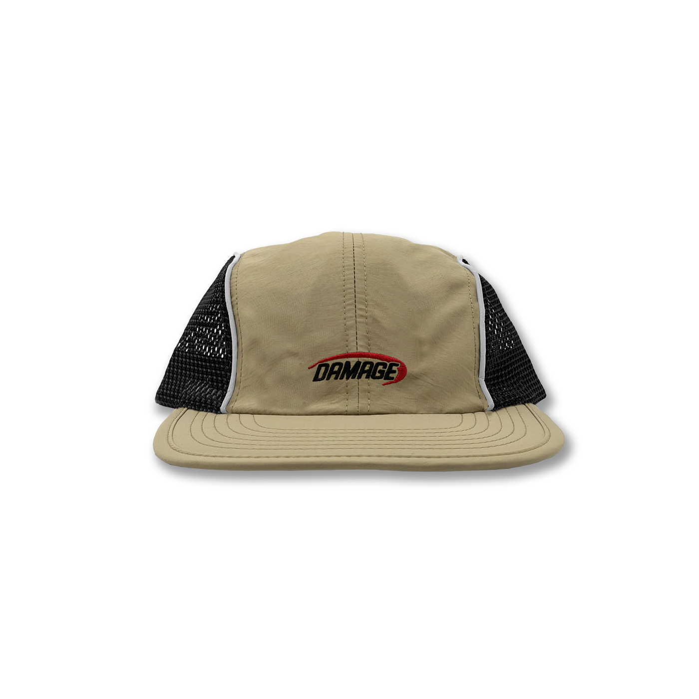 DAMAGE Fast Track 4Panel Cap BEIGE