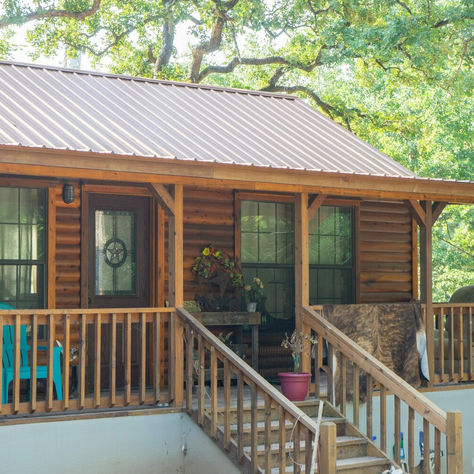 Retirement Cabin Fulfills Her Dream