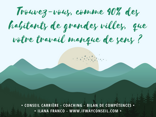 Reconversion professionnelle et manque de sens