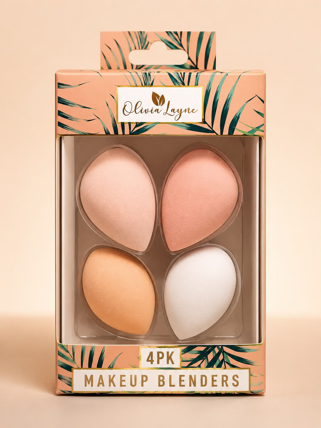  Nude Makeup Blender sponge 4pc