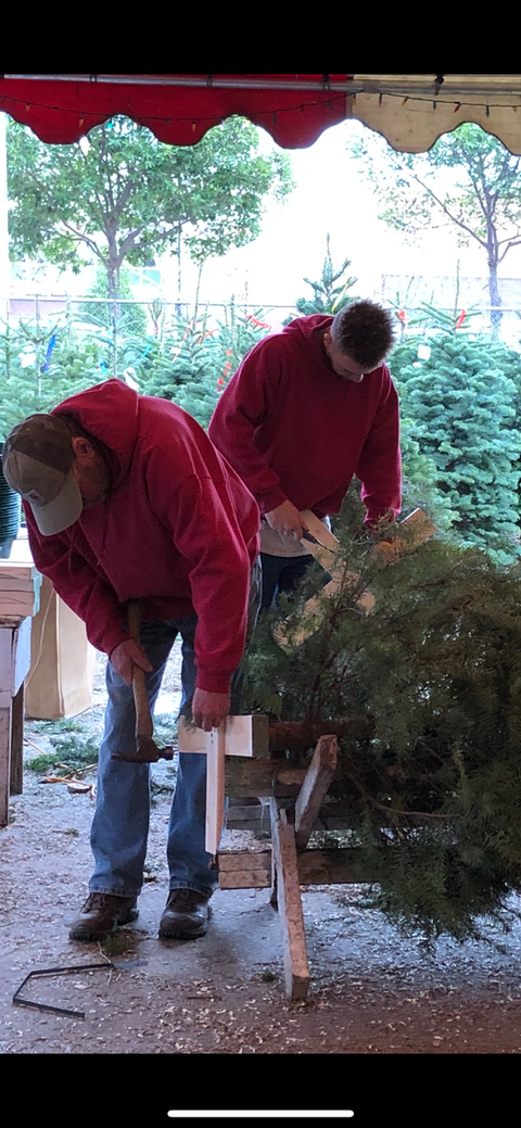 Beautifully arranged Christmas trees at our family-owned lot in the East Bay, a favorite holiday destination for San Leandro and nearby communities.