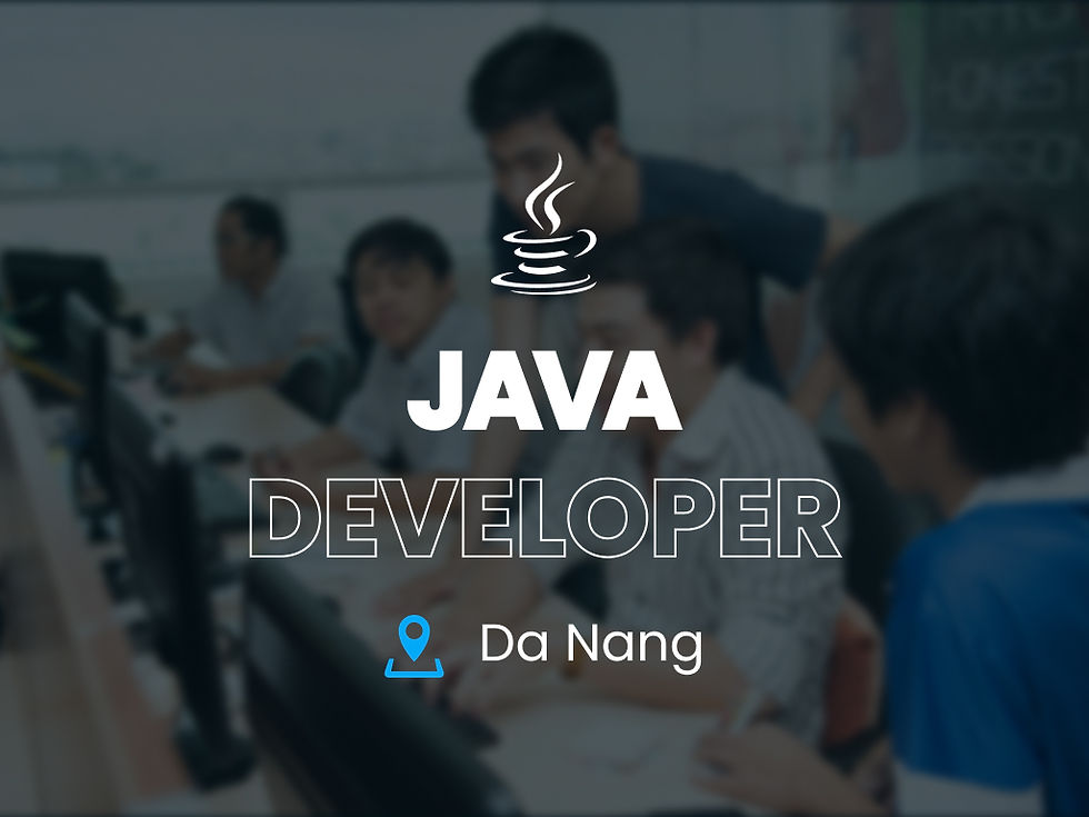 01 Java Developer