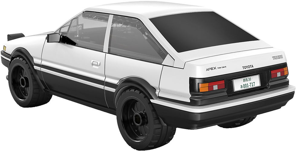 Thumbnail: Initial D Real Body Kit Takumi Fujiwara AE86 TRUENO White