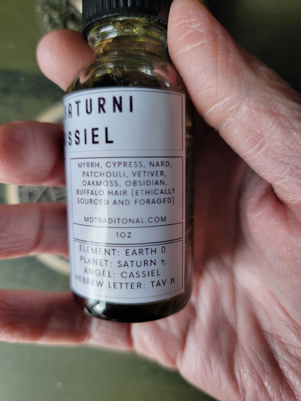 Thumbnail: Oleum Saturni et Cassiel
Oil of Saturn