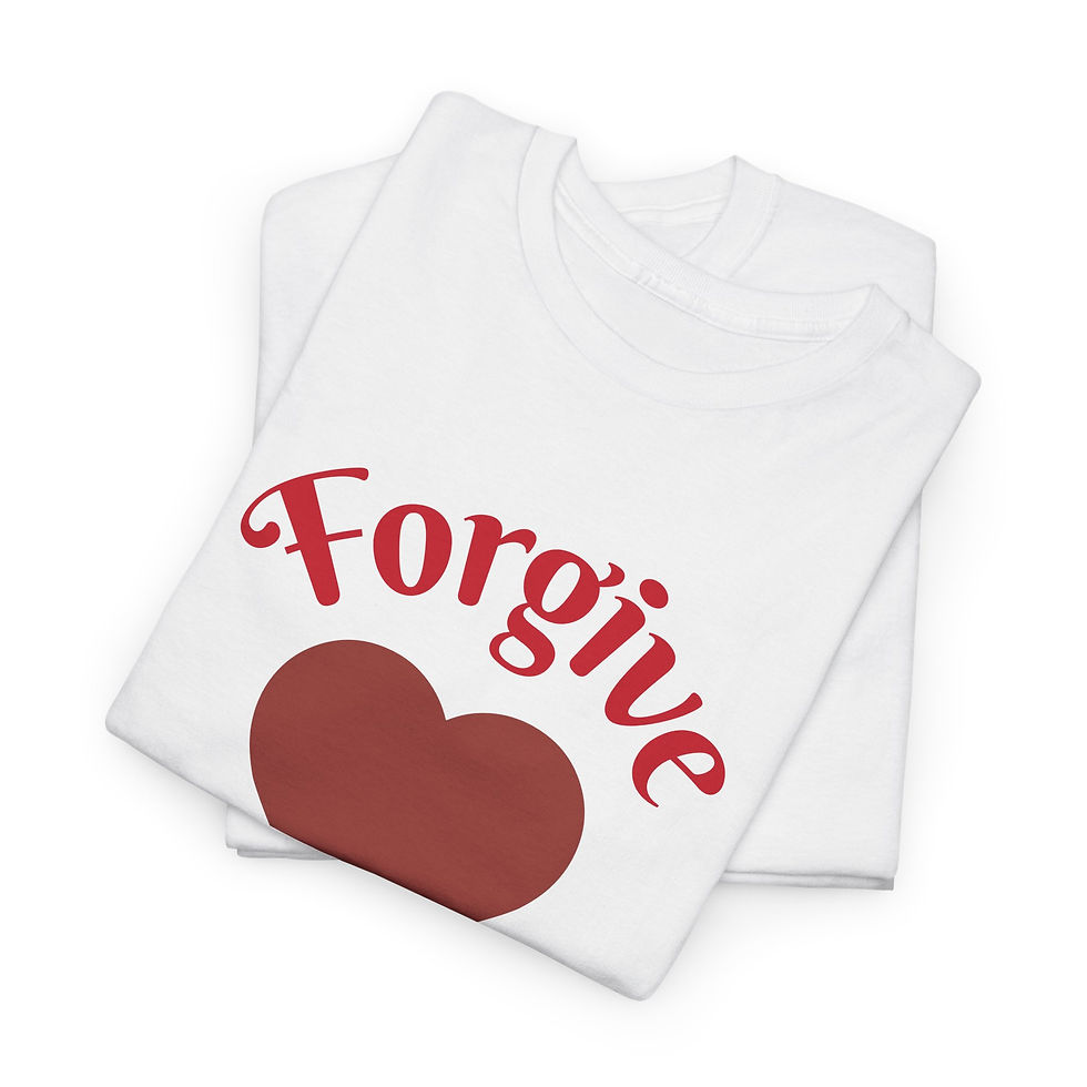 Miniatura: Forgive T-Shirt - Unisex Heavy Cotton Tee