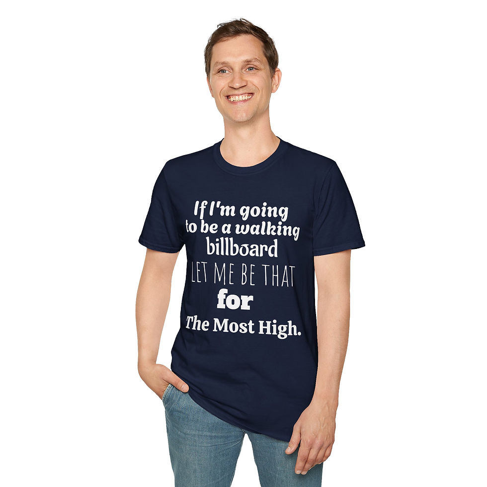 Miniature : Billboard Faith-Inspiring Softstyle T-Shirt