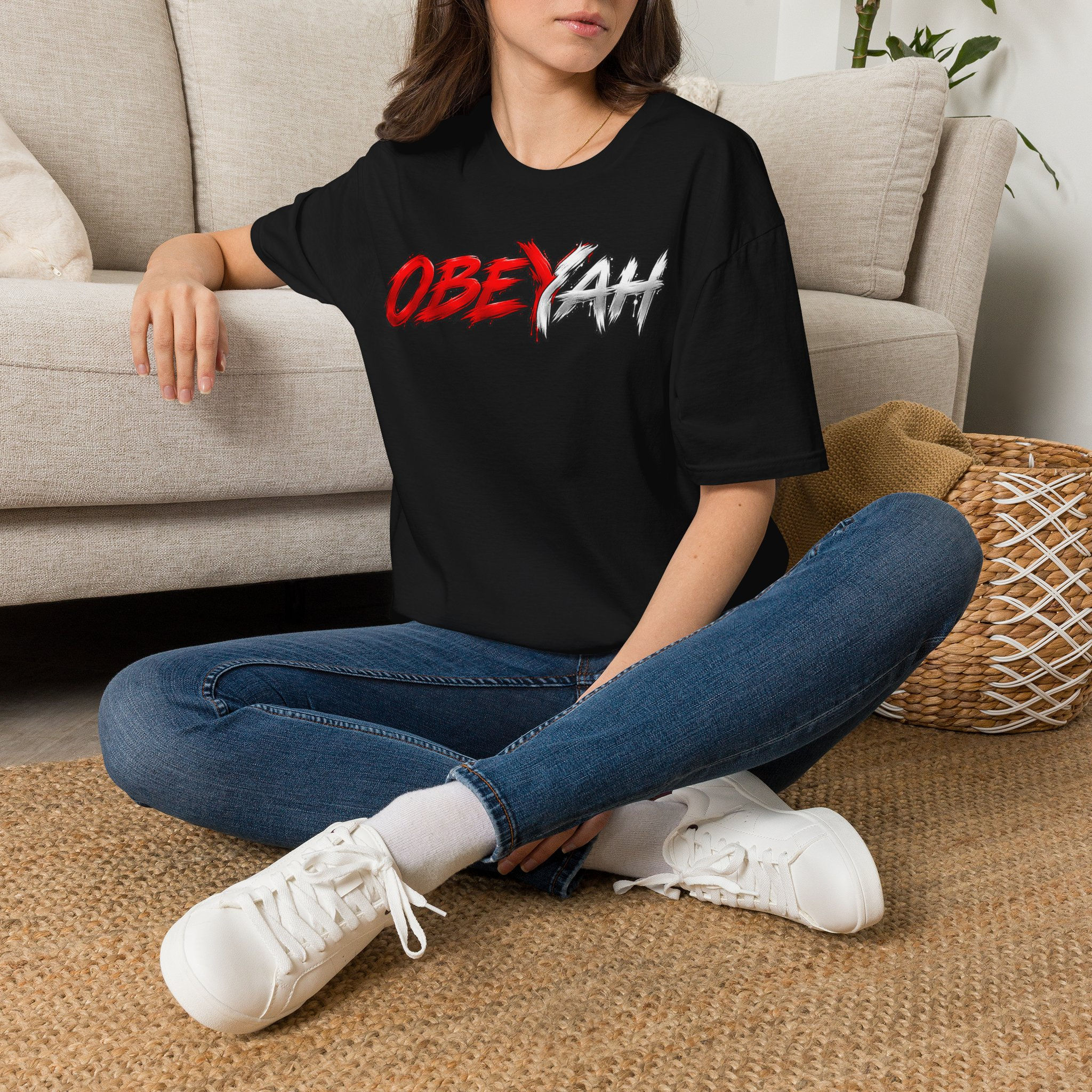 Obey Yah / Hold On Endure Graphic T-Shirt — Bold Faith Streetwear