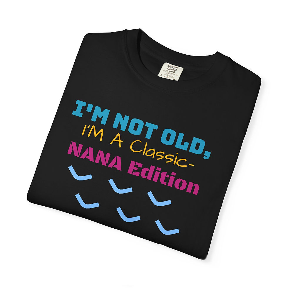 Miniature : Classic Nana Edition T-Shirt, Funny Gift for Grandmas, Unisex Vintage Tee