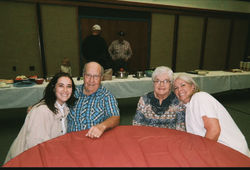 Kaylie, grandpa, grandma and aunt Laina! - Thanksgiving!