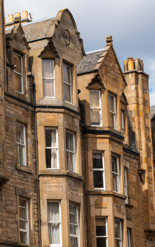 Tenement Buildings in Edinburgh