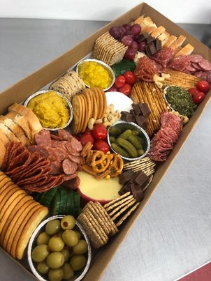 Arranged Food and Objects