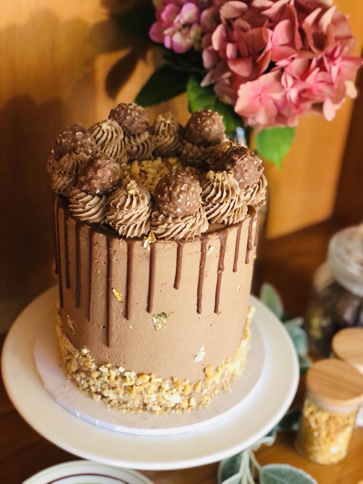 Arranged Food and Objects