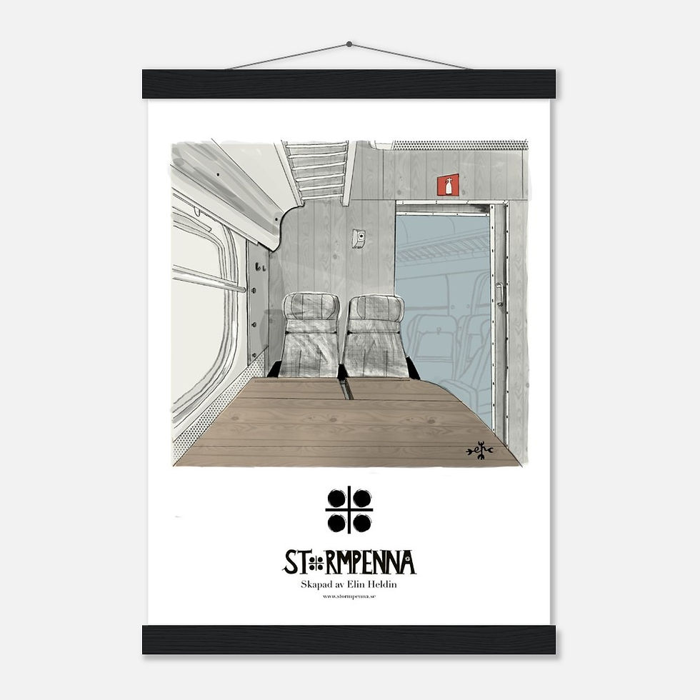 Miniatyrbild: Poster med hängare - SPÅRA UR