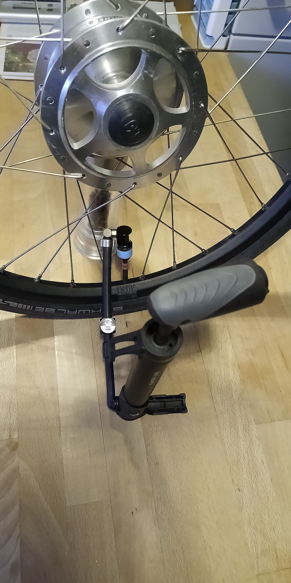 Thumbnail: Travel floor pump