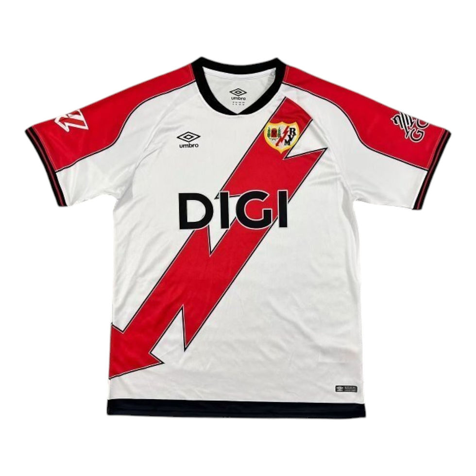 Rayo Vallecano Home Shirt 2025/2026