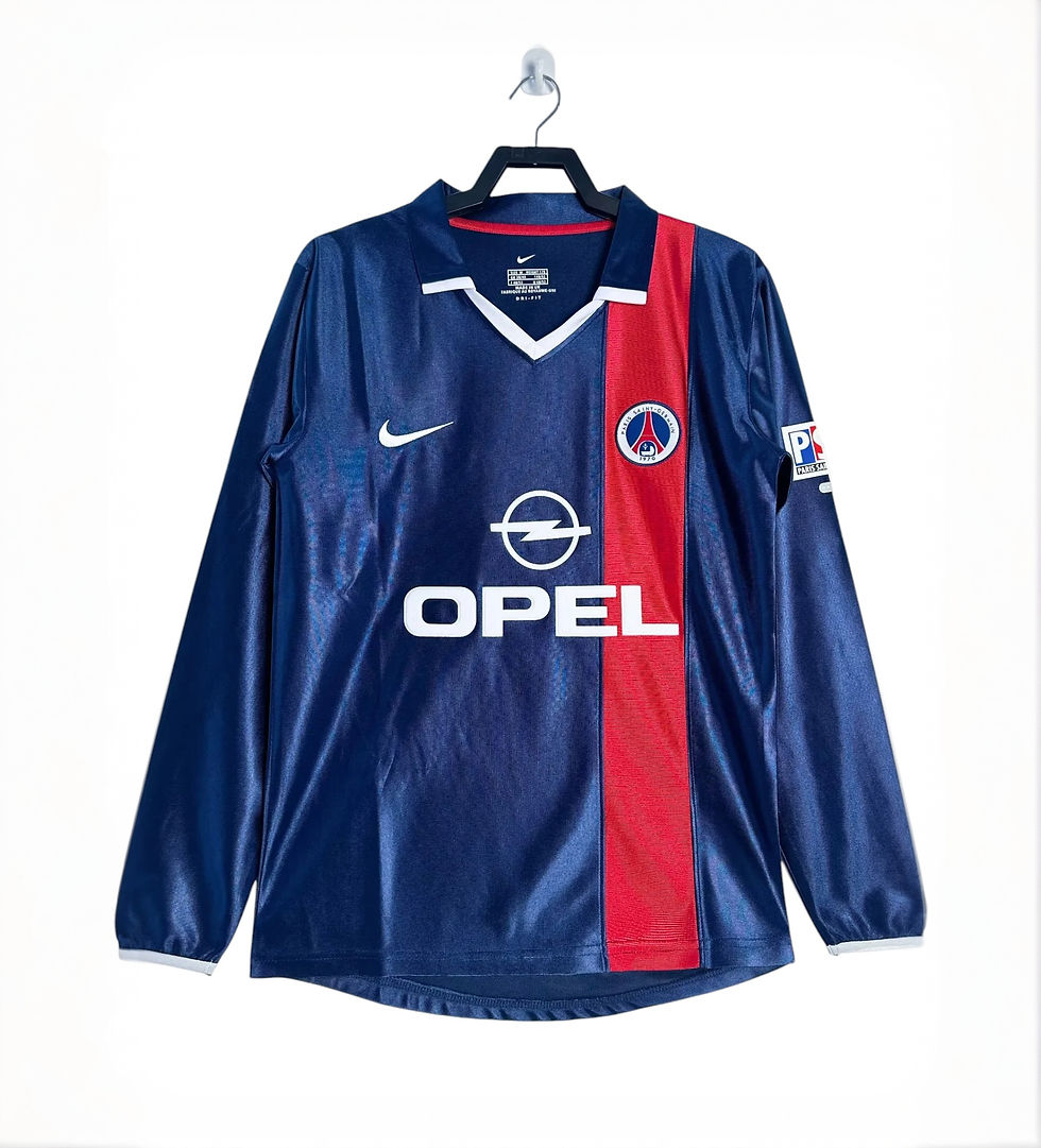 Retro PSG LS Home Shirt 2001/2002