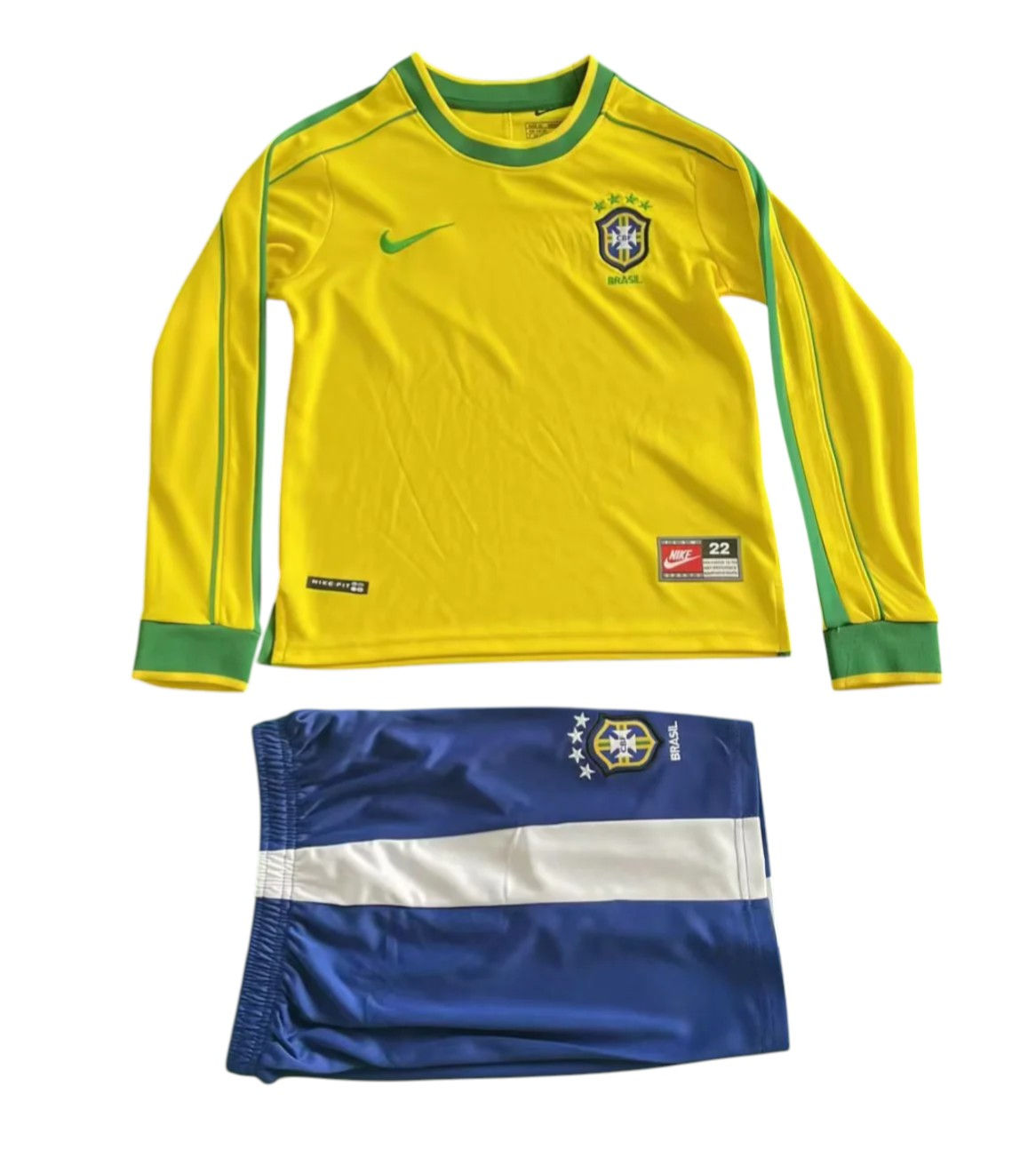 Retro Brazil LS Home Kids Kit 1998