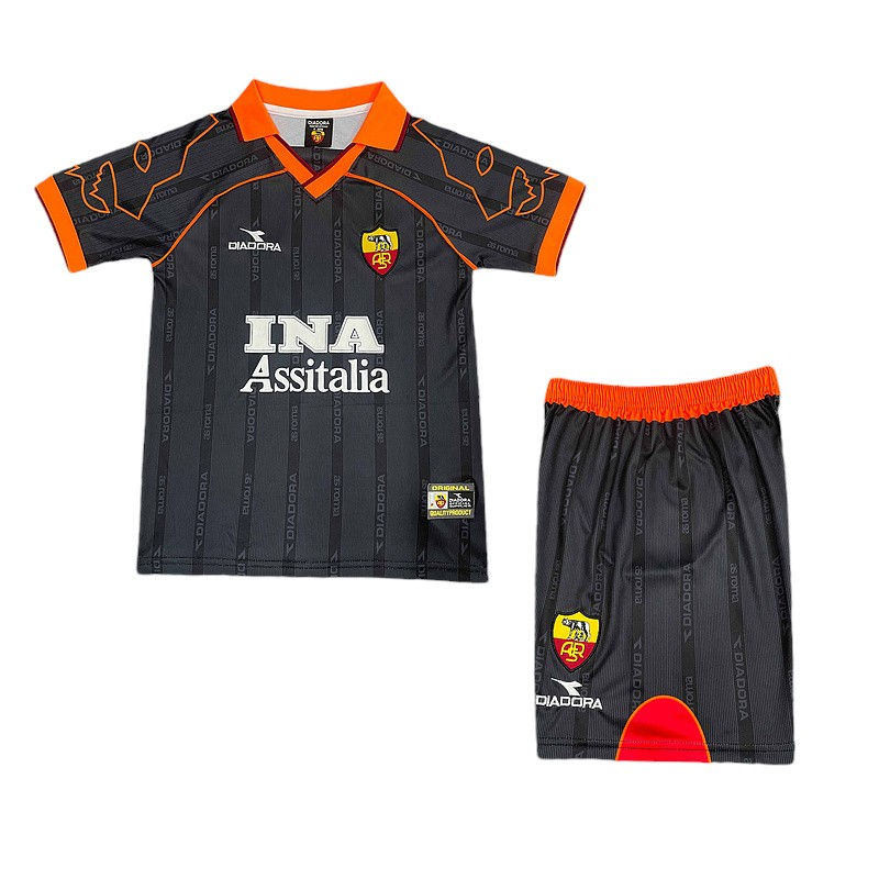 Retro Roma Away Kids Kit 1999/2000