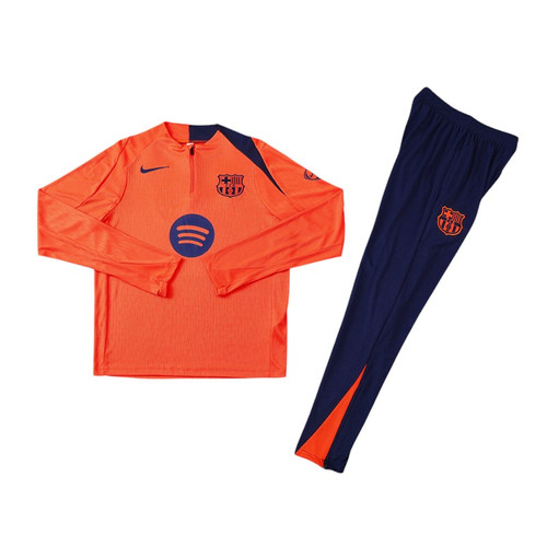 Barcelona Kids Half Zip 2025/2026 Training Kit | Club Retros