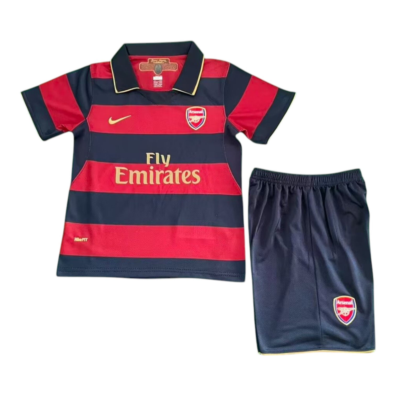 Retro Arsenal Away Kids Kit 2008/2009