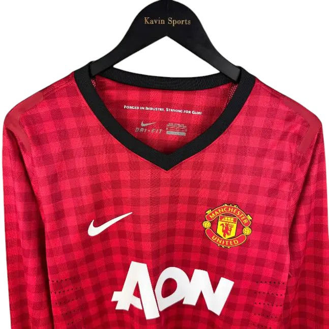 Thumbnail: Retro Manchester United LS Home Shirt 2012/2013