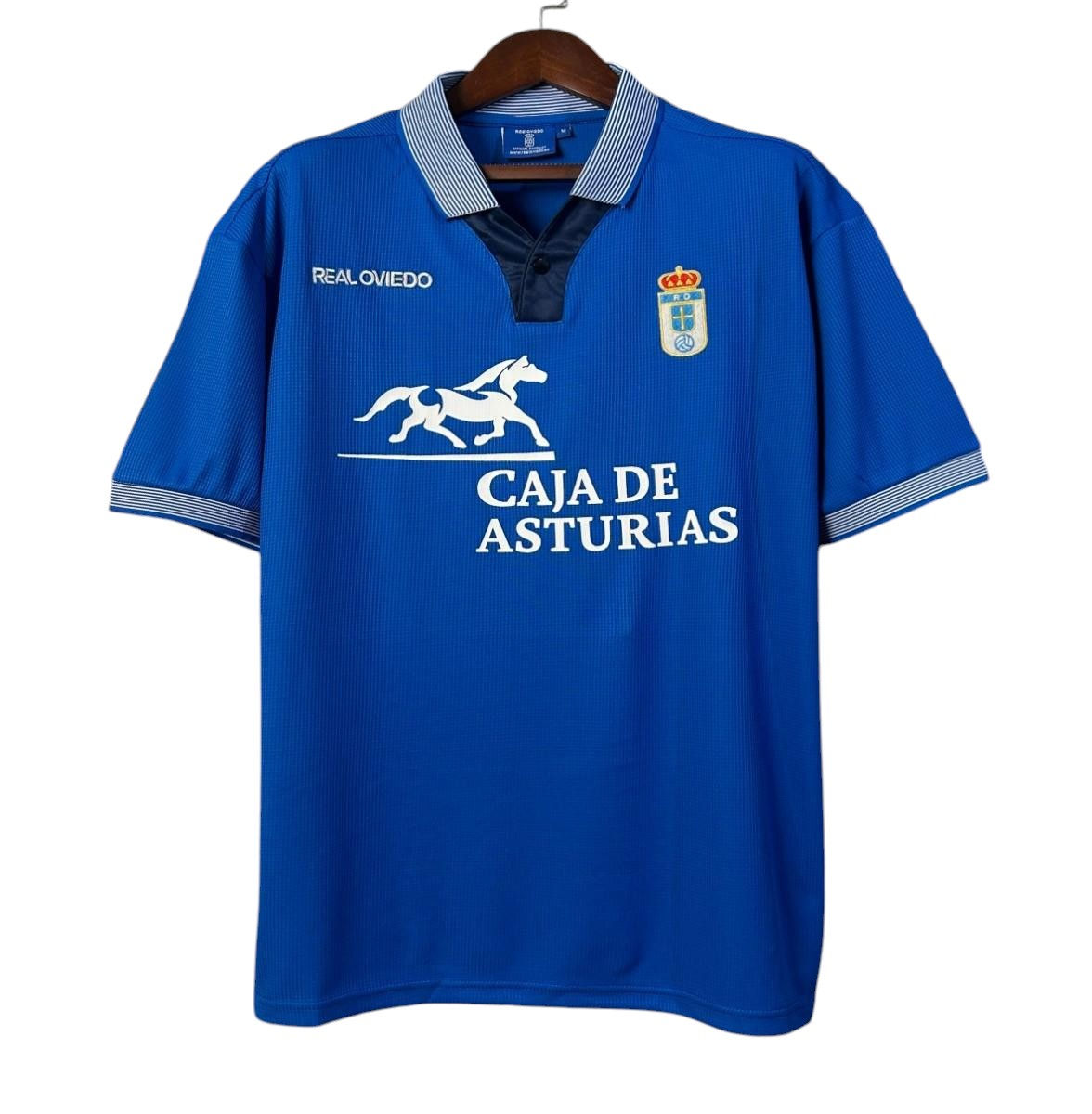 Retro Real Oviedo Home Shirt 1996/1997