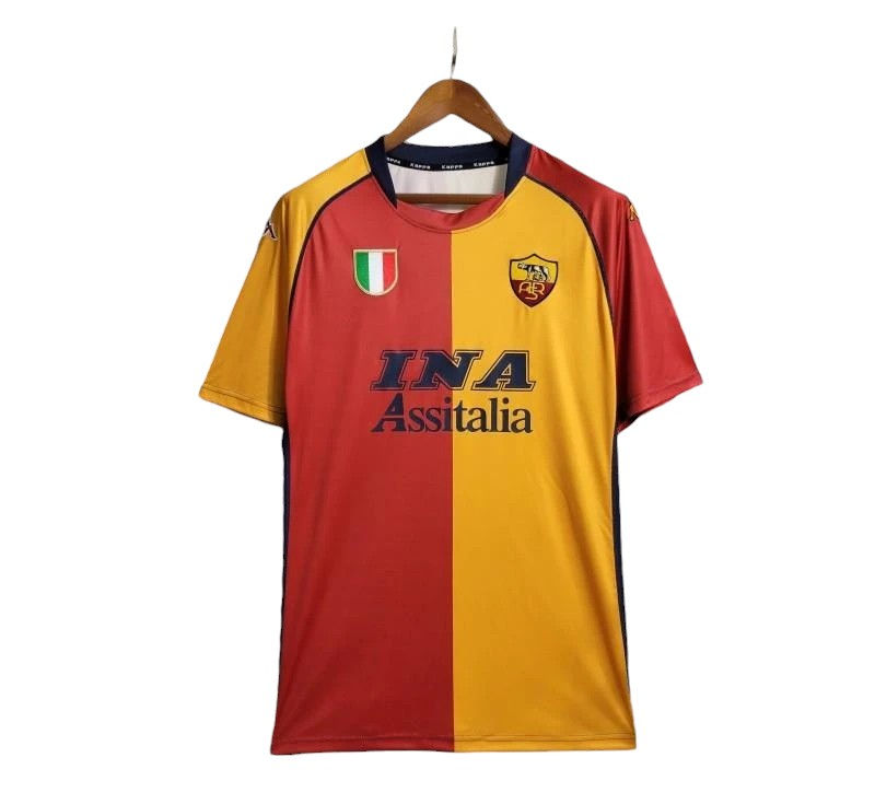 Retro Roma Home Shirt 2001/2002