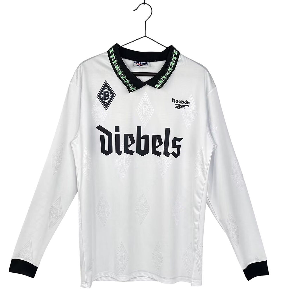 Retro Borussia Mönchengladbach LS Home Shirt 1995/1996