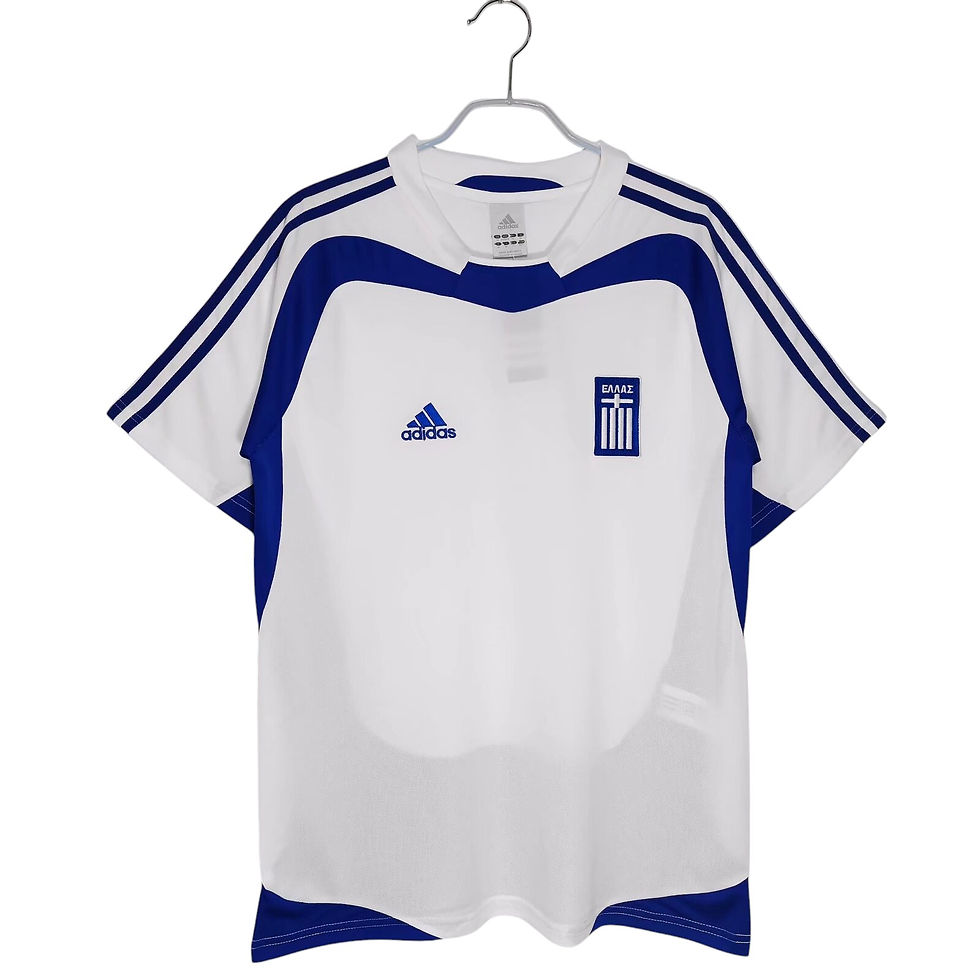 Retro Greece Home Shirt 2004