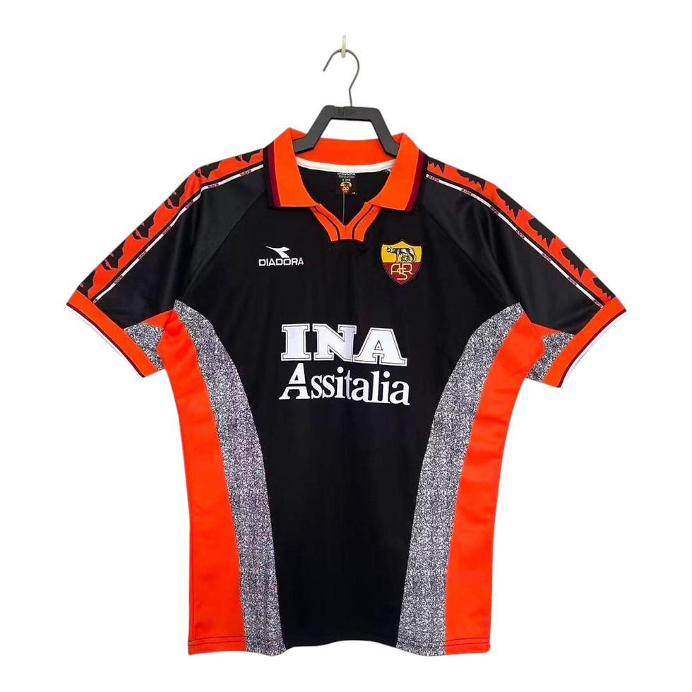 Retro Roma 3rd Shirt 1998/1999