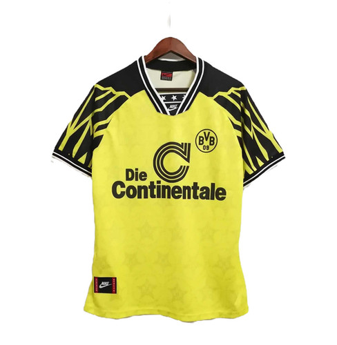 Maillot De Football Rétro Borussia Dortmund 1994-1995 - Taille S - Occasion Parfait état - Domicile Jaune Vintage