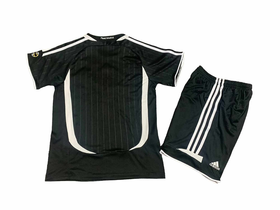 Thumbnail: Retro Real Madrid 3rd Kids Kit 2006/2007