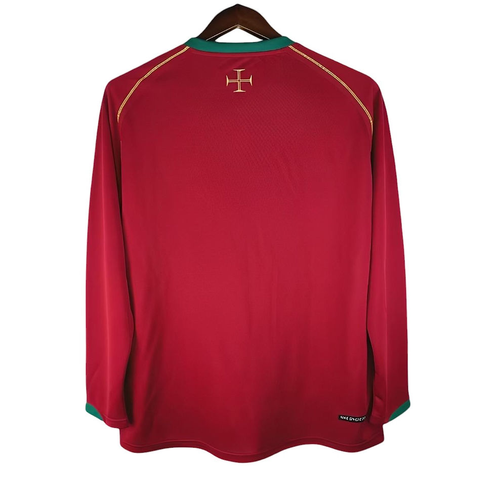 Thumbnail: Retro Portugal LS Home Shirt 2006
