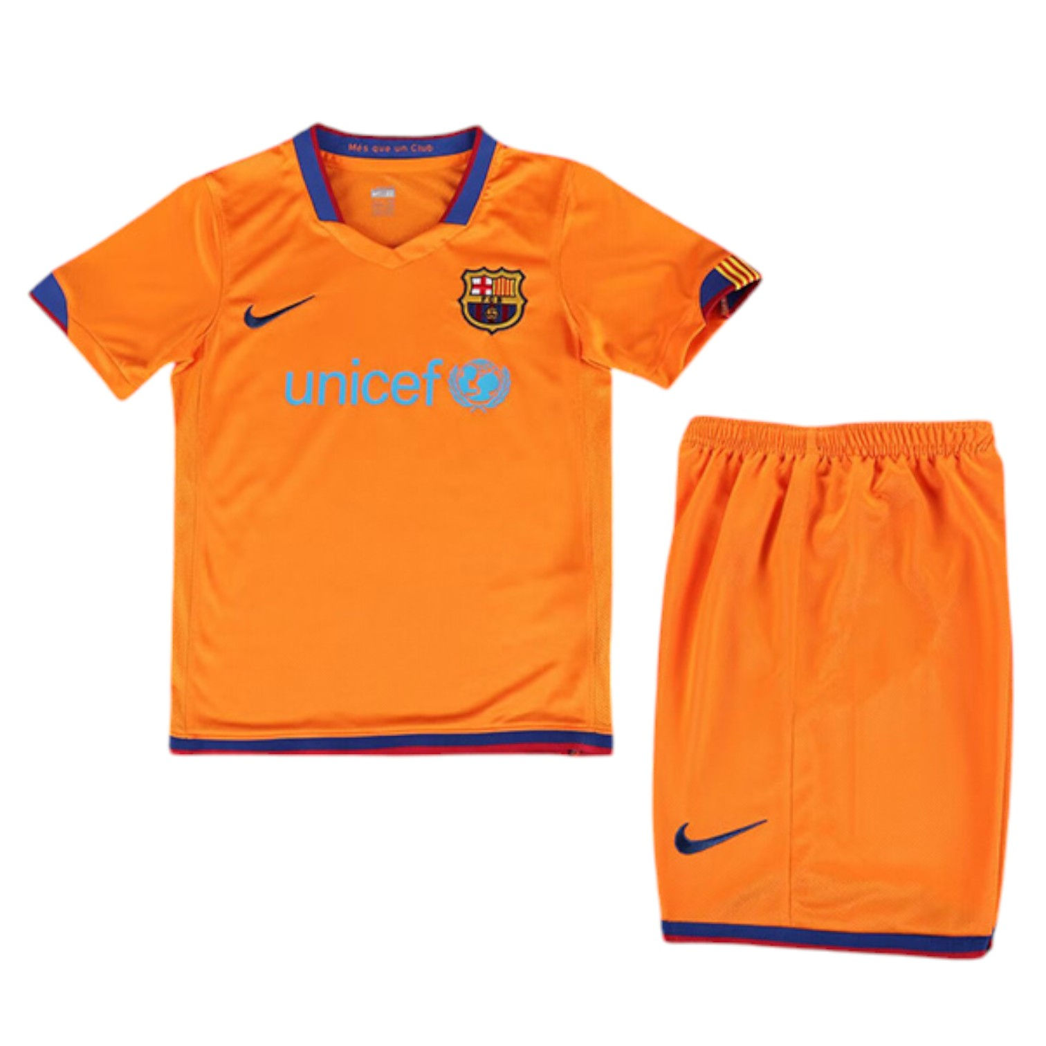 Retro Barcelona Away Kids Kit 2006/2007