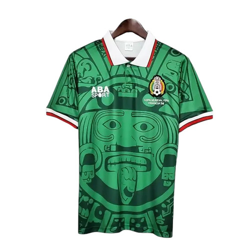 Retro Mexico Home Shirt 1998 Club Retros