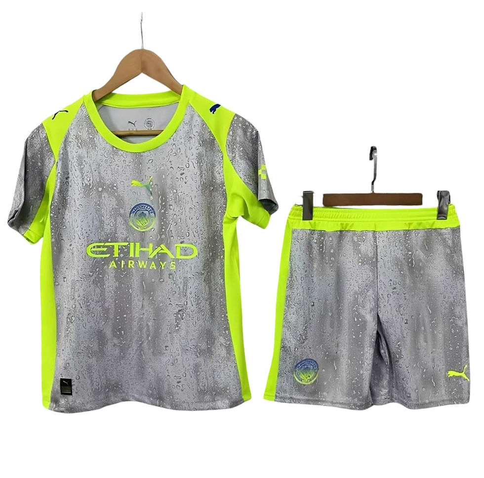 Manchester City 3rd Kids Kit 2025/2026