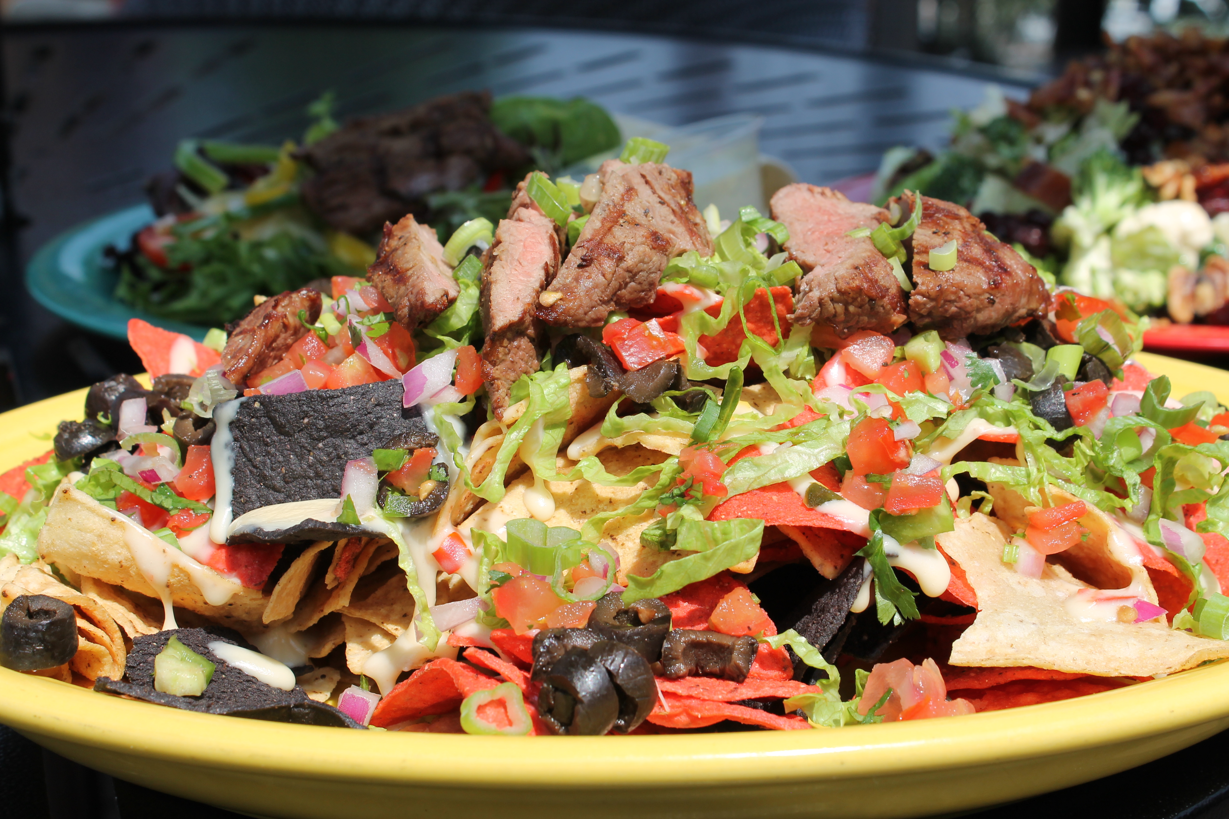 Arranged Food and Objects