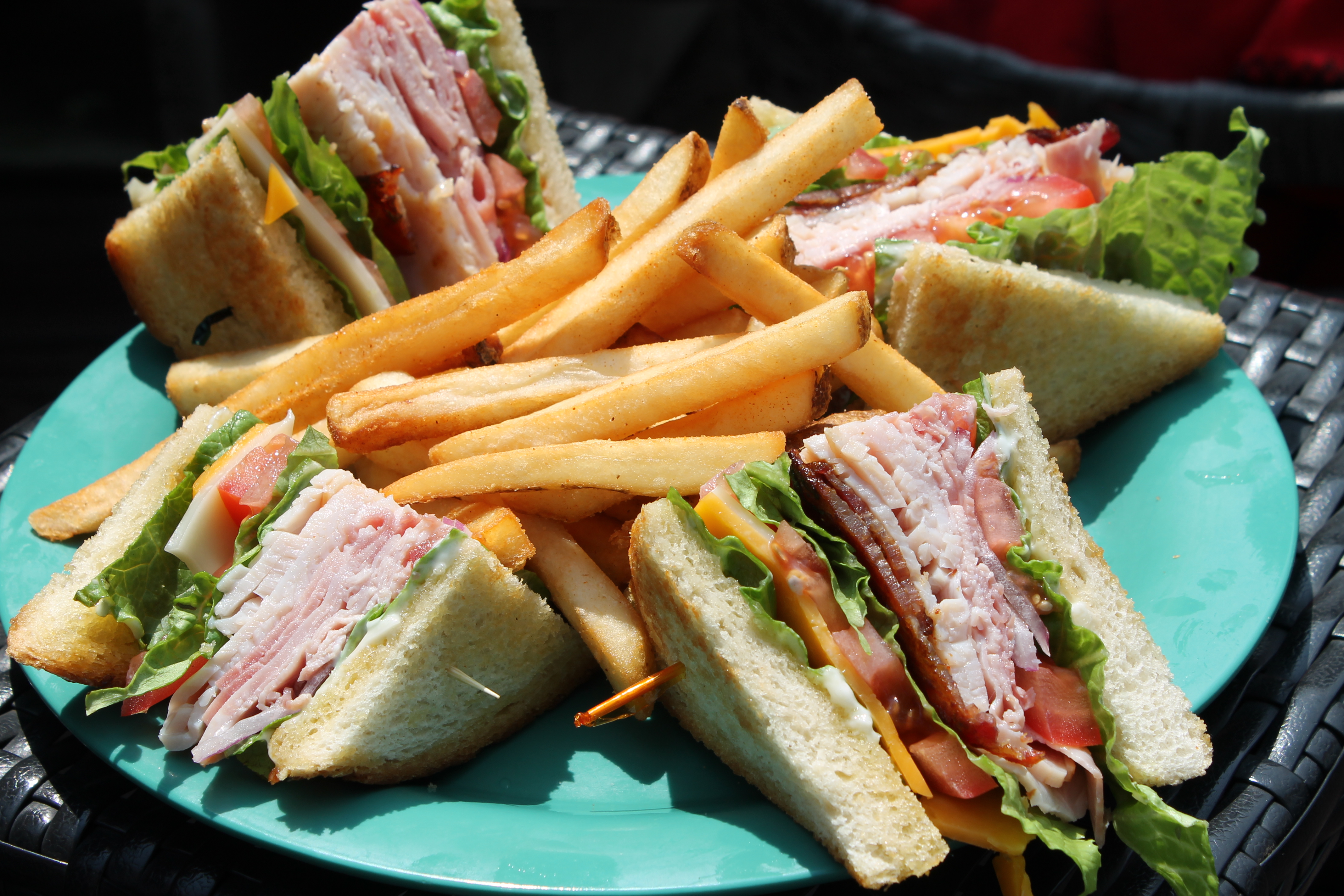 Arranged Food and Objects
