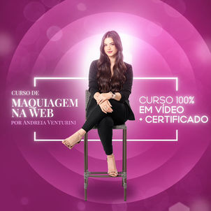 CURSO DE MAQUIAGEM - 100% EM VÍDEO