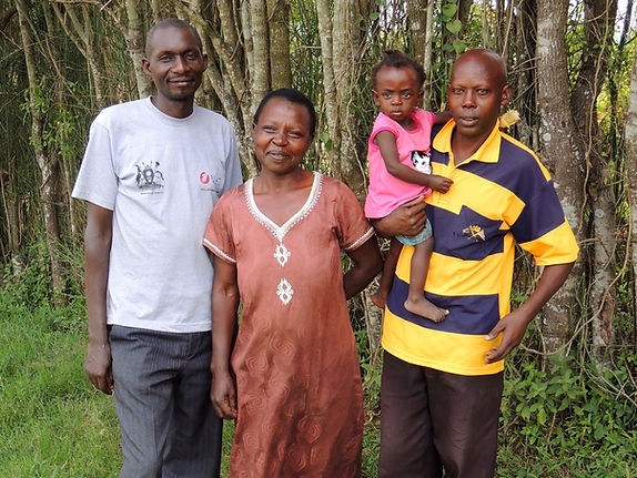 Family from success story from Progressive Health Partnerships home visits by community health workers